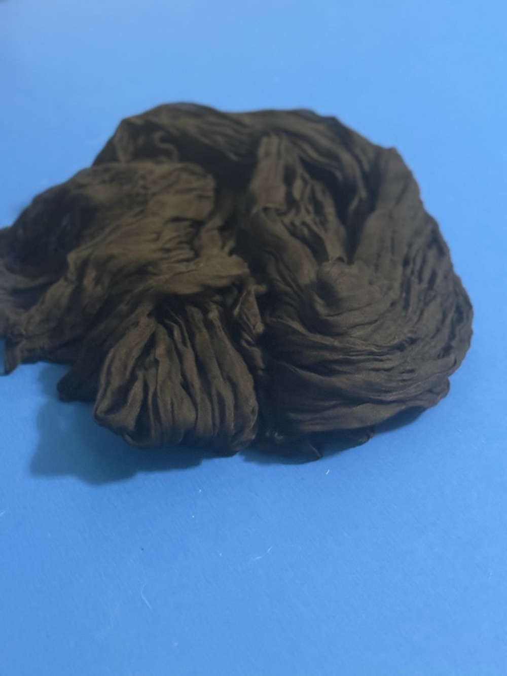Black Lightweight Crinkled Scarf - Women's Accessory